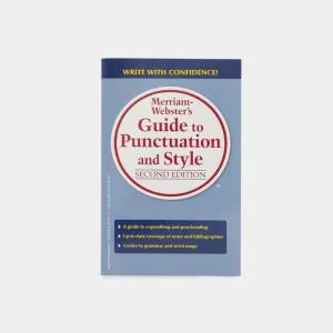 Merriam-Webster´s Guide To Punctuation And Style