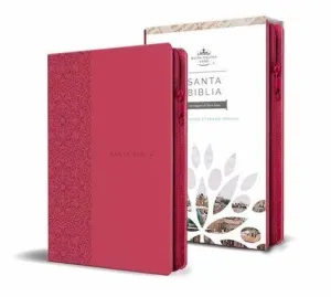Santa Biblia Rvr 1960 Piel Fucsia