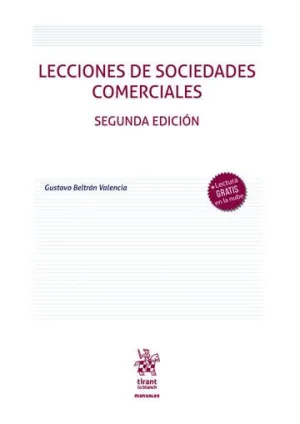 LECCIONES DE SOCIEDADES COMERCIALES
