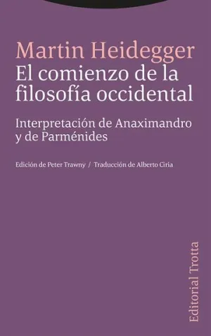 El Comienzo de la Filosofia Occidental