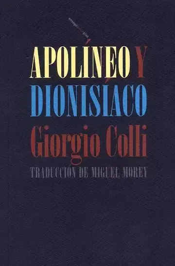 Apolíneo y Dionisíaco