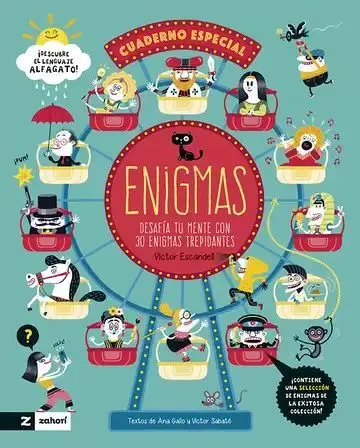 Cuaderno Especial. Enigmas. Desafía tu Mente con 30 Enigmas Trepidantes