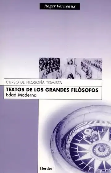 Textos de los Grandes Filósofos. Edad Moderna