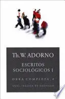Escritos Sociologicos I