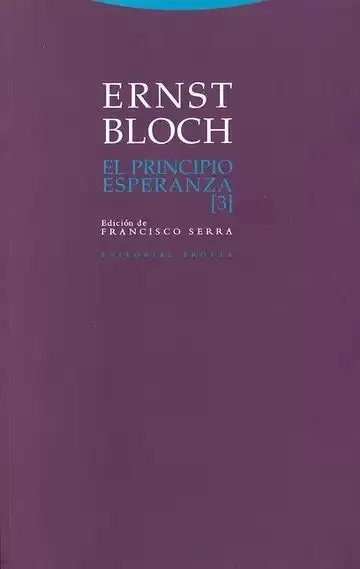 El Principio Esperanza Tomo 3