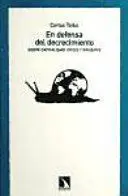 EN DEFENSA DEL DECRECIMIENTO SOBRE CAPITALISMO CRISIS Y BARBARIE