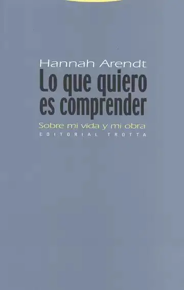 Lo que Quiero Es Comprender