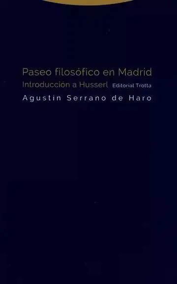 Paseo Filosófico en Madrid. Introducción a Husserl