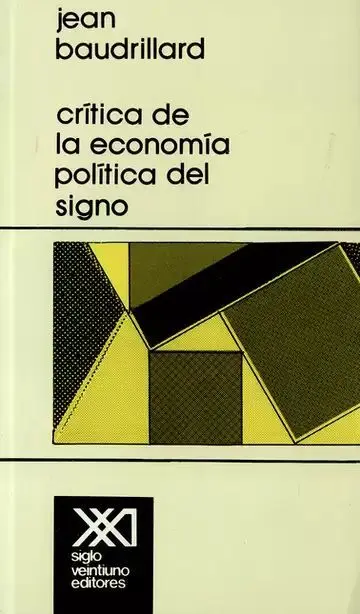 Crítica de la Economía Política del Signo